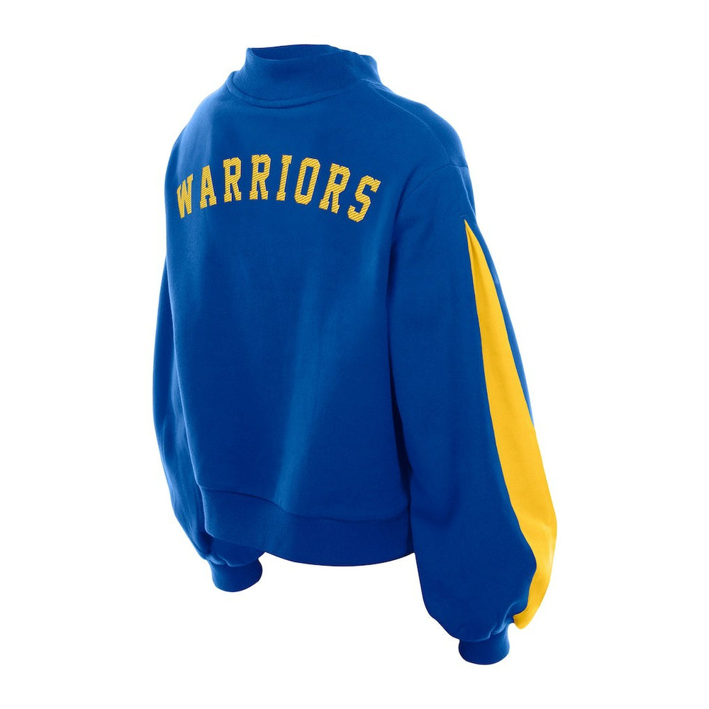 Golden State Warriors Women's Sport Night Balloon Sleeves Sweatshirt sale - Royal discount
