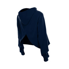 Minnesota Timberwolves Women's Glam Game Open Back Hoodie - Navy for sale