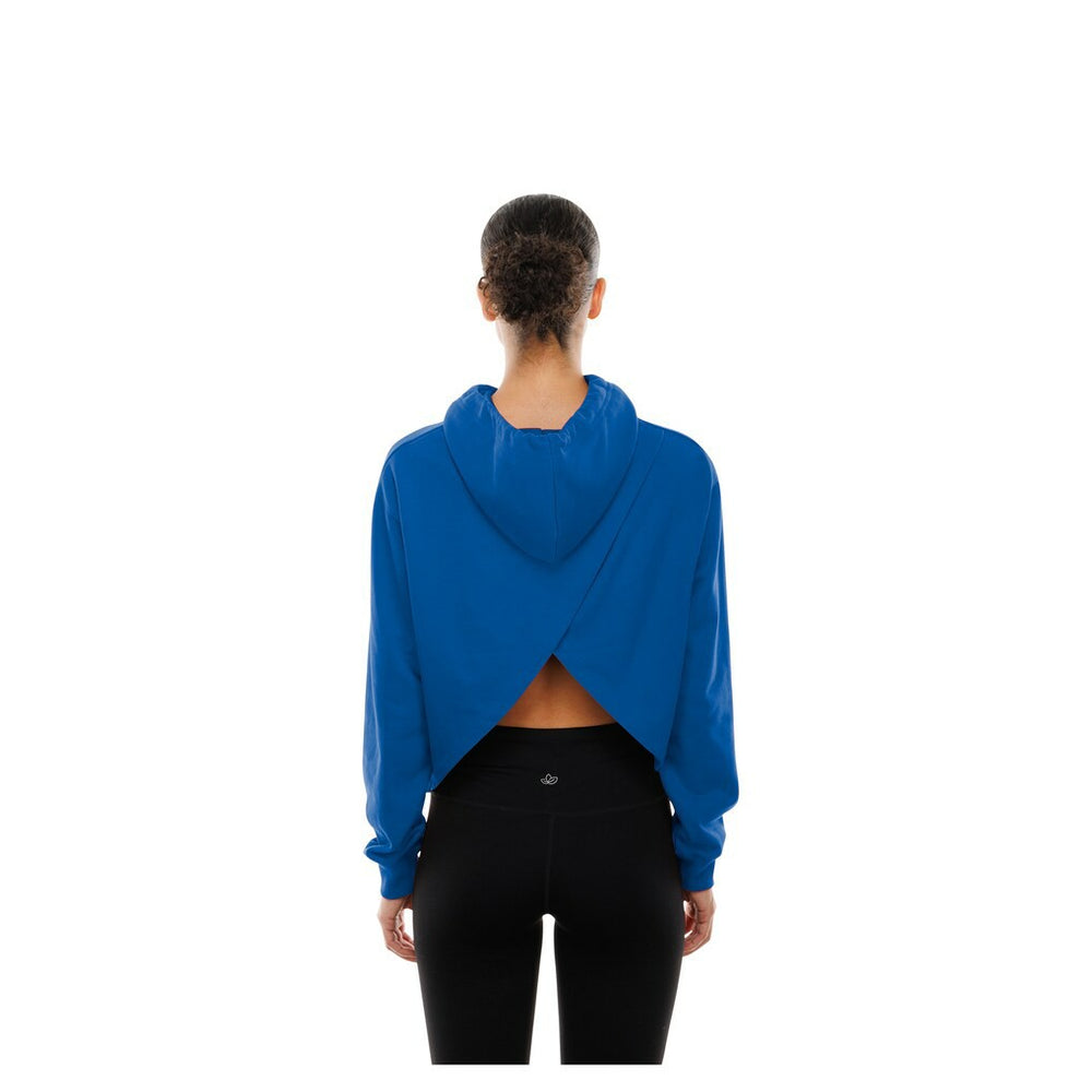 New York Knicks Women's Glam Game Open Back Hoodie - Blue on sale