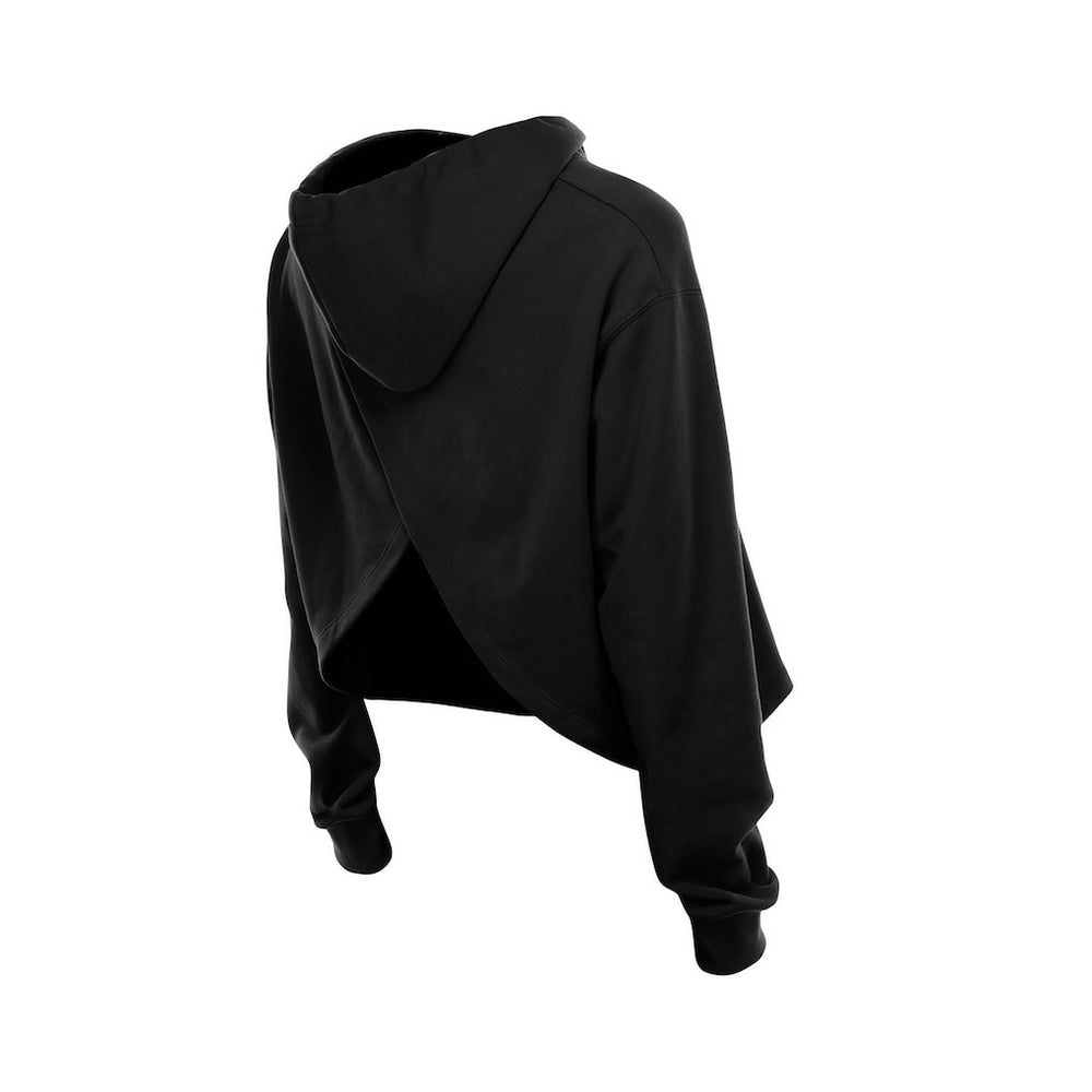 Chicago Bulls Women's Glam Game Open Back Hoodie - Black outlet