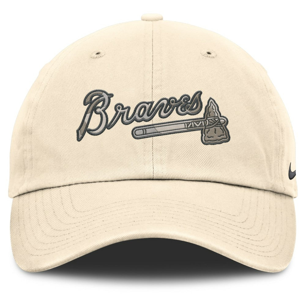 Atlanta Braves Camo Pack Club Adjustable Hat Natural