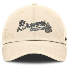 Atlanta Braves Camo Pack Club Adjustable Hat Natural