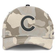 Chicago Cubs Camo Pack Rise Adjustable Hat Natural
