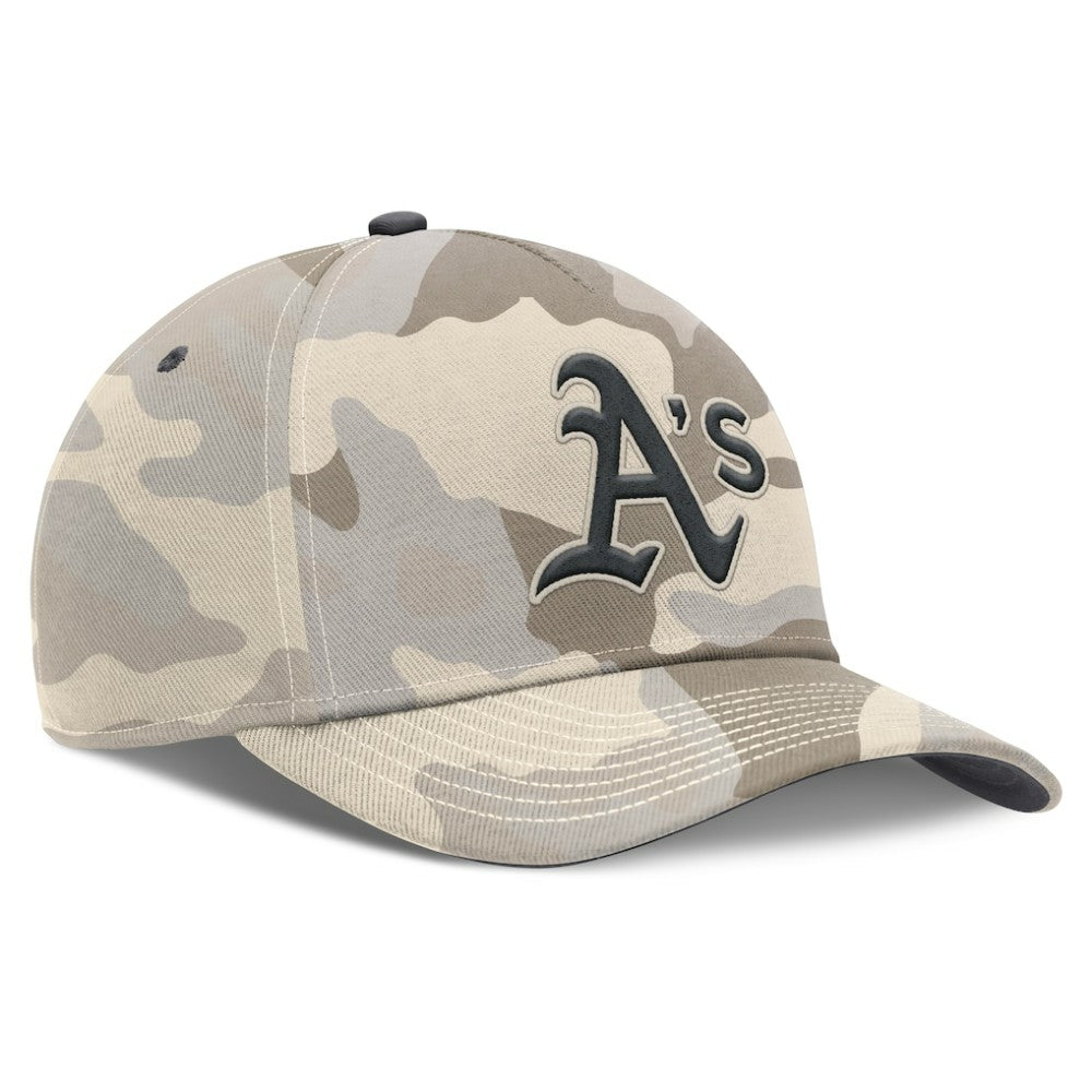 Athletics Camo Pack Rise Adjustable Hat Natural