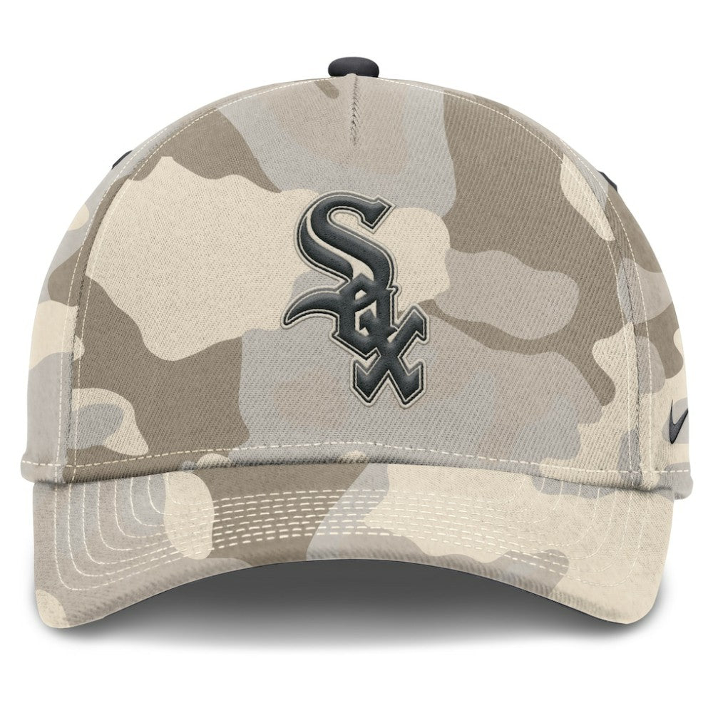Chicago White Sox Camo Pack Rise Adjustable Hat Natural