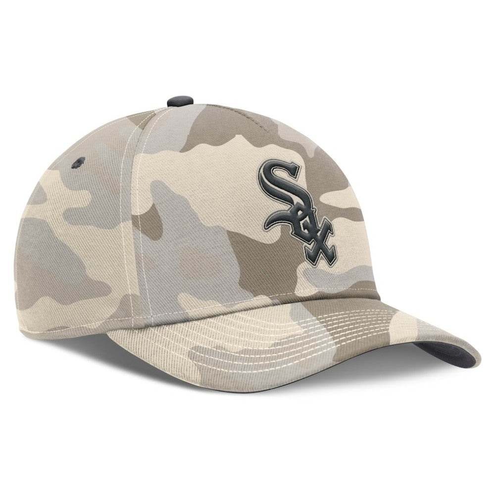 Chicago White Sox Camo Pack Rise Adjustable Hat Natural