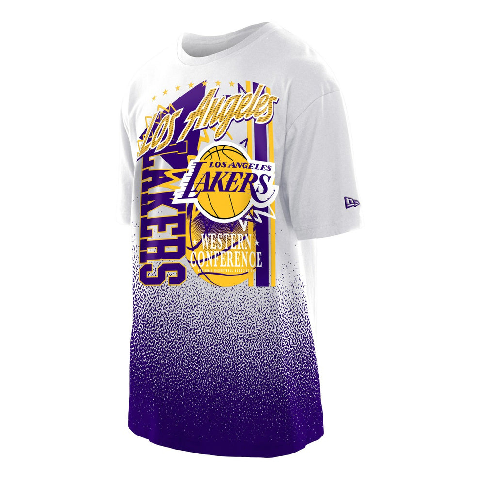 Los Angeles Lakers Injection Sport Classics T-Shirt - White discount
