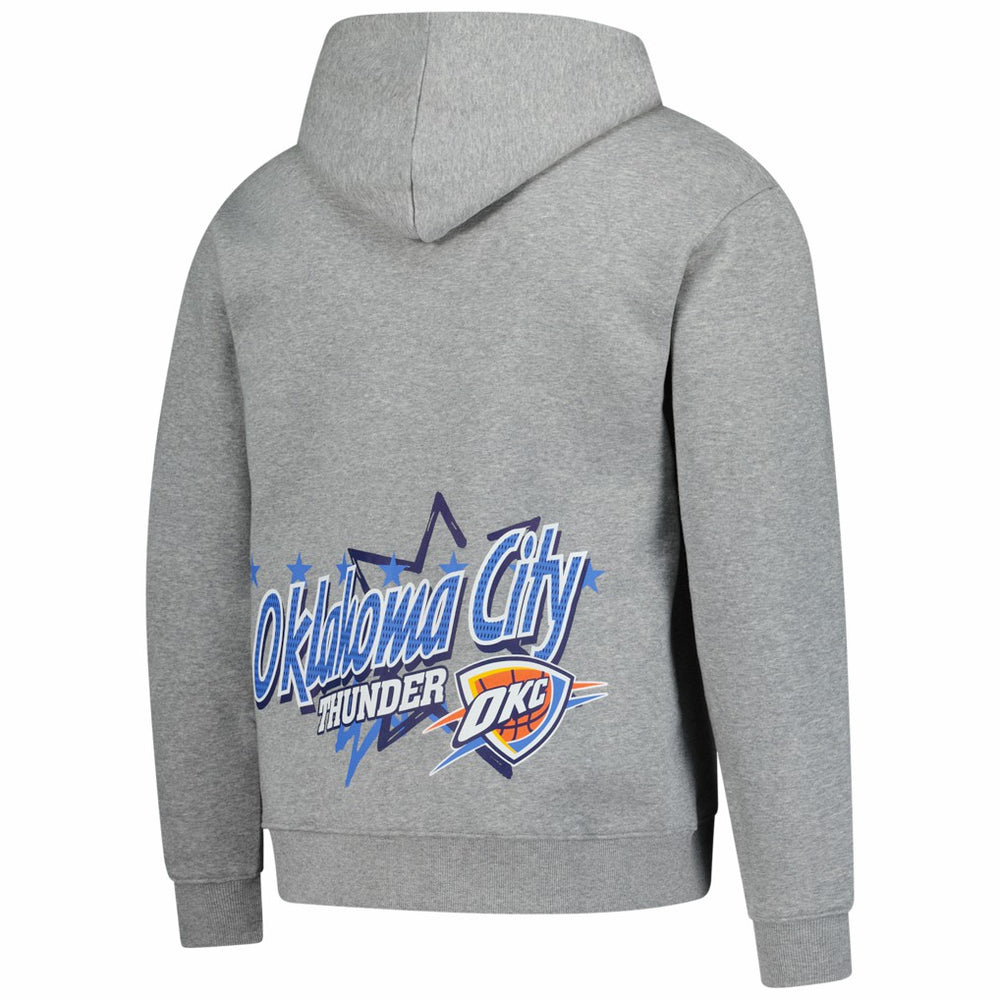 Oklahoma City Thunder Injection Sport Classics Fleece Hoodie - Heather Gray shop