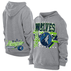 Minnesota Timberwolves Injection Sport Classics Fleece Hoodie - Heather Gray for sale