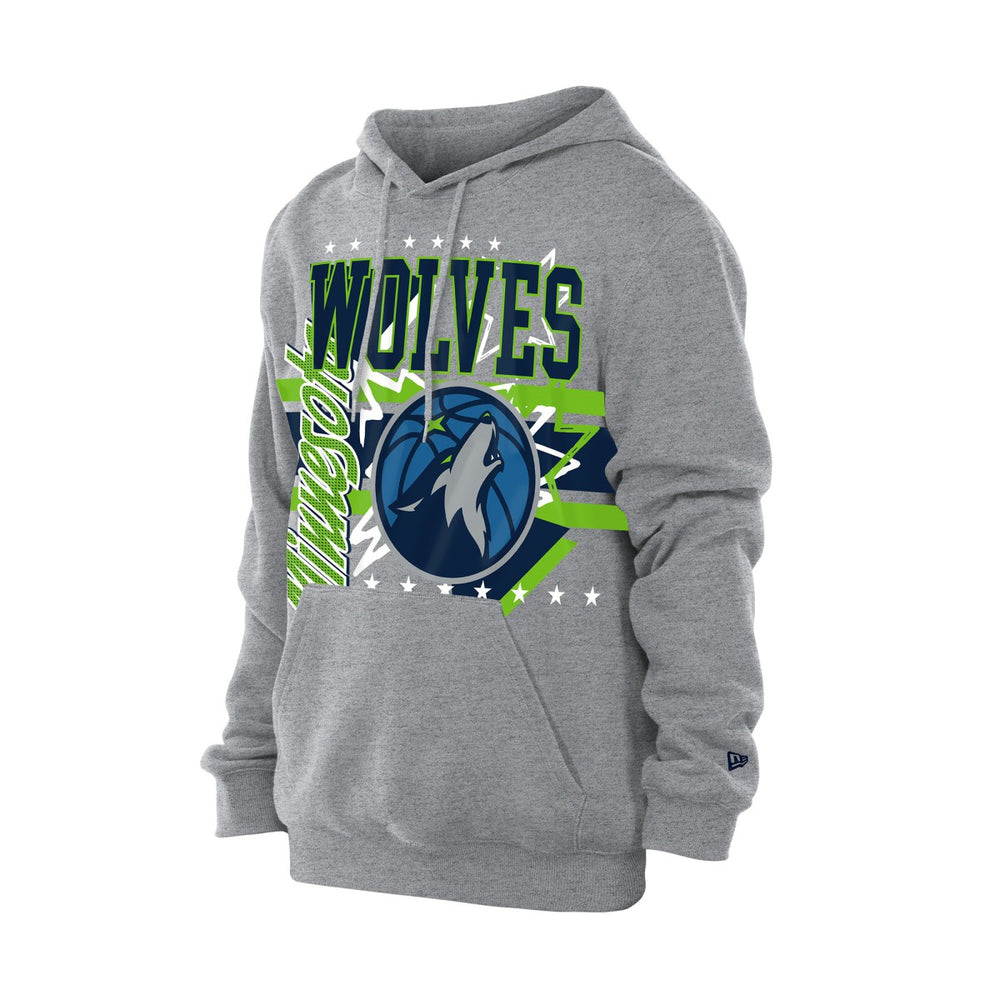 Minnesota Timberwolves Injection Sport Classics Fleece Hoodie - Heather Gray for sale