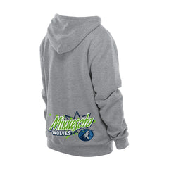 Minnesota Timberwolves Injection Sport Classics Fleece Hoodie - Heather Gray for sale