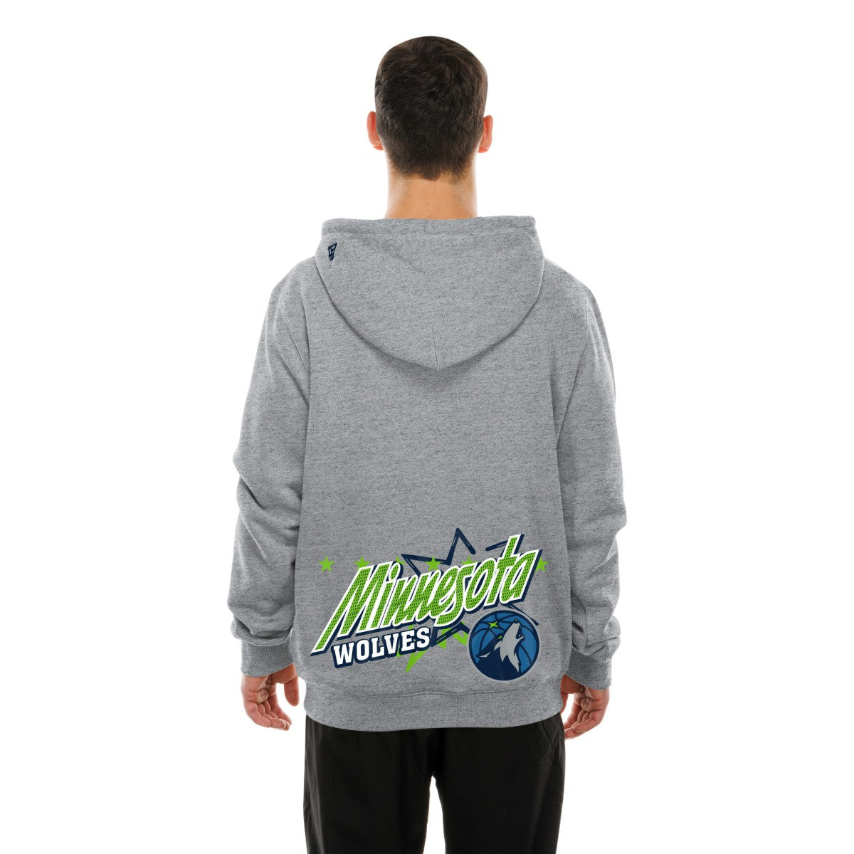 Minnesota Timberwolves Injection Sport Classics Fleece Hoodie - Heather Gray for sale