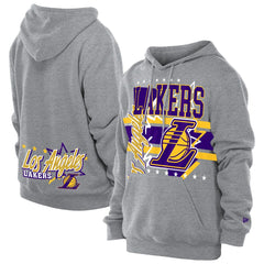 Los Angeles Lakers Injection Sport Classics Fleece Hoodie - Heather Gray for sale