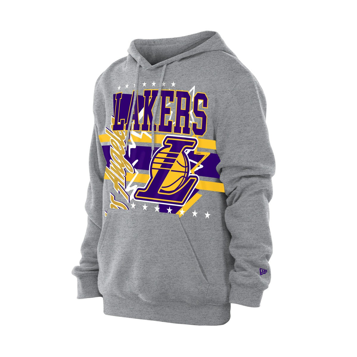 Los Angeles Lakers Injection Sport Classics Fleece Hoodie - Heather Gray for sale