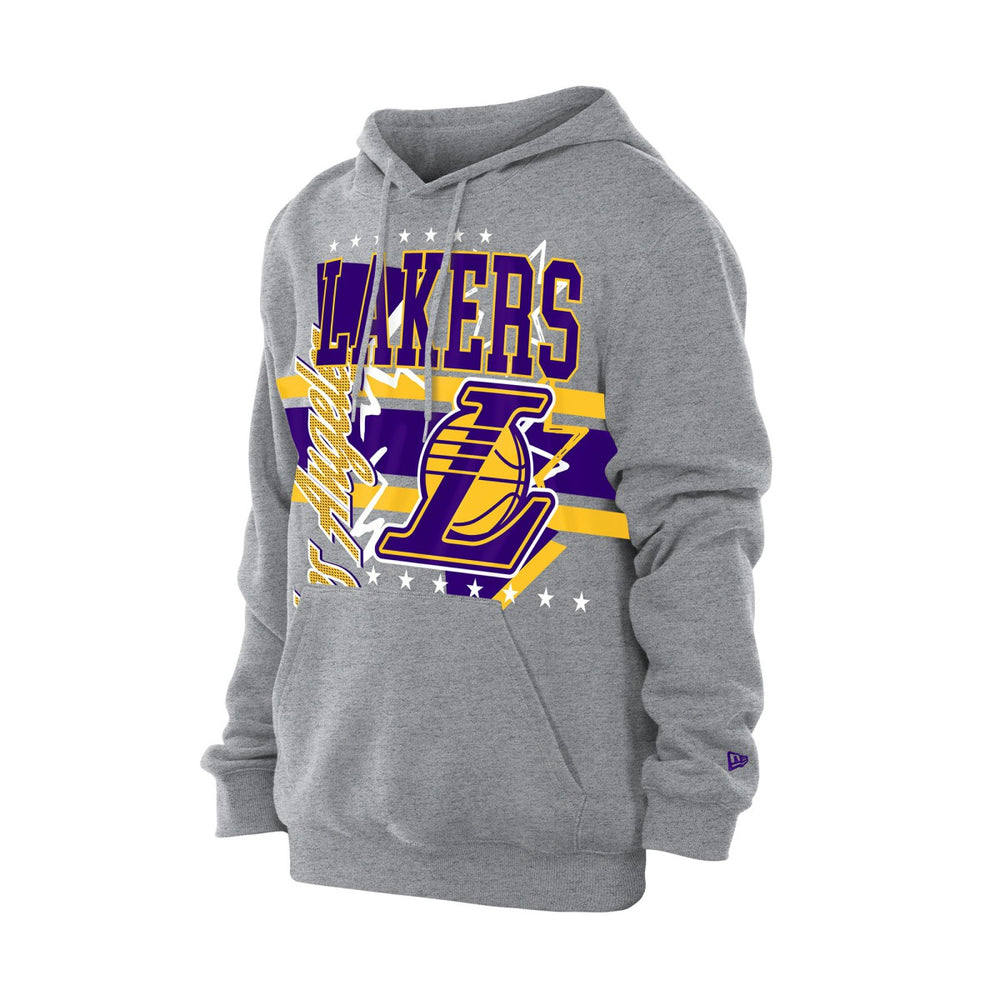 Los Angeles Lakers Injection Sport Classics Fleece Hoodie - Heather Gray for sale