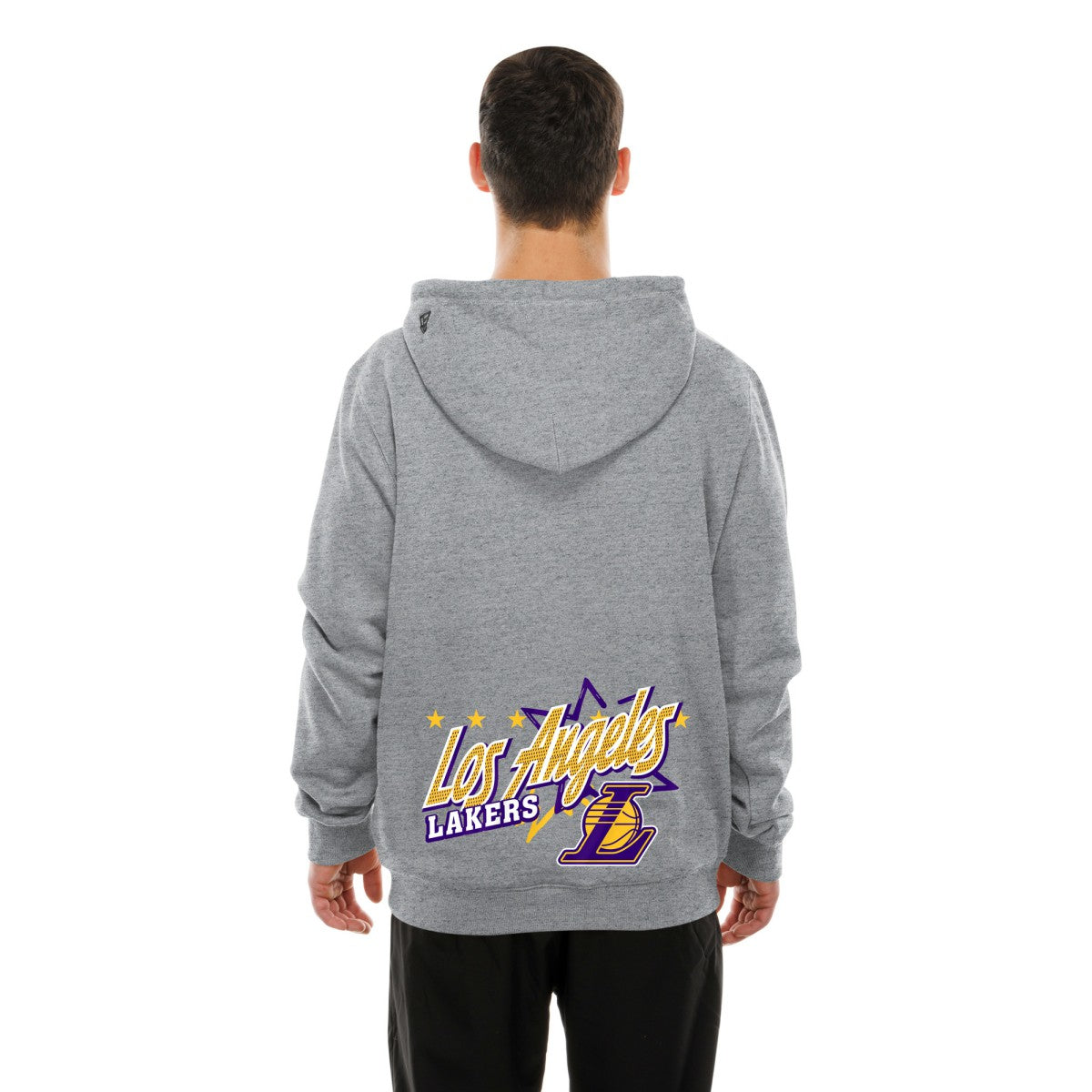Los Angeles Lakers Injection Sport Classics Fleece Hoodie - Heather Gray for sale