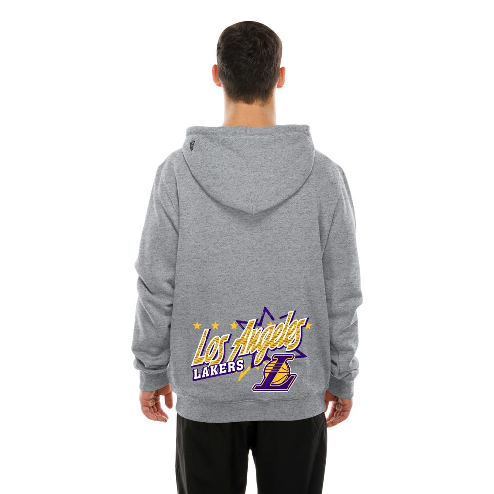 Los Angeles Lakers Injection Sport Classics Fleece Hoodie - Heather Gray for sale