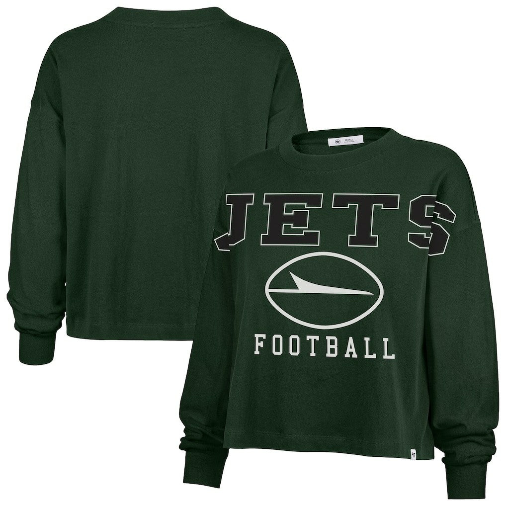 New York Jets '47 Women's Outreach City Oversized Long Sleeve T-Shirt - Green online