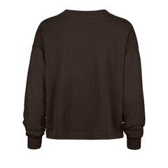 Cleveland Browns '47 Women's Outreach City Oversized Long Sleeve T-Shirt - Brown discount