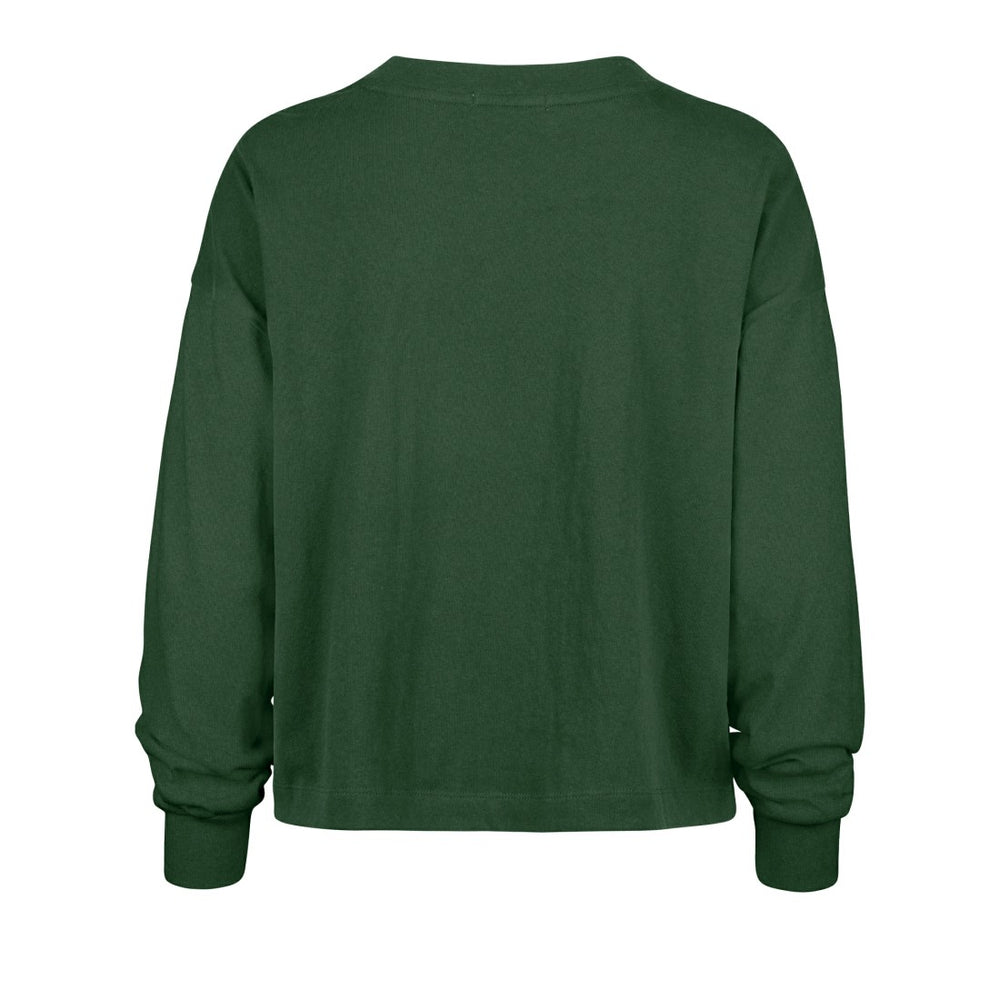 Green Bay Packers '47 Women's Outreach City Oversized Long Sleeve T-Shirt - Green outlet