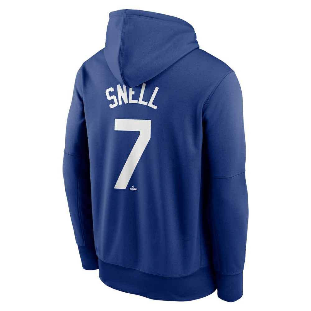 Blake Snell Los Angeles Dodgers Player Name & Number Hoodie Blue