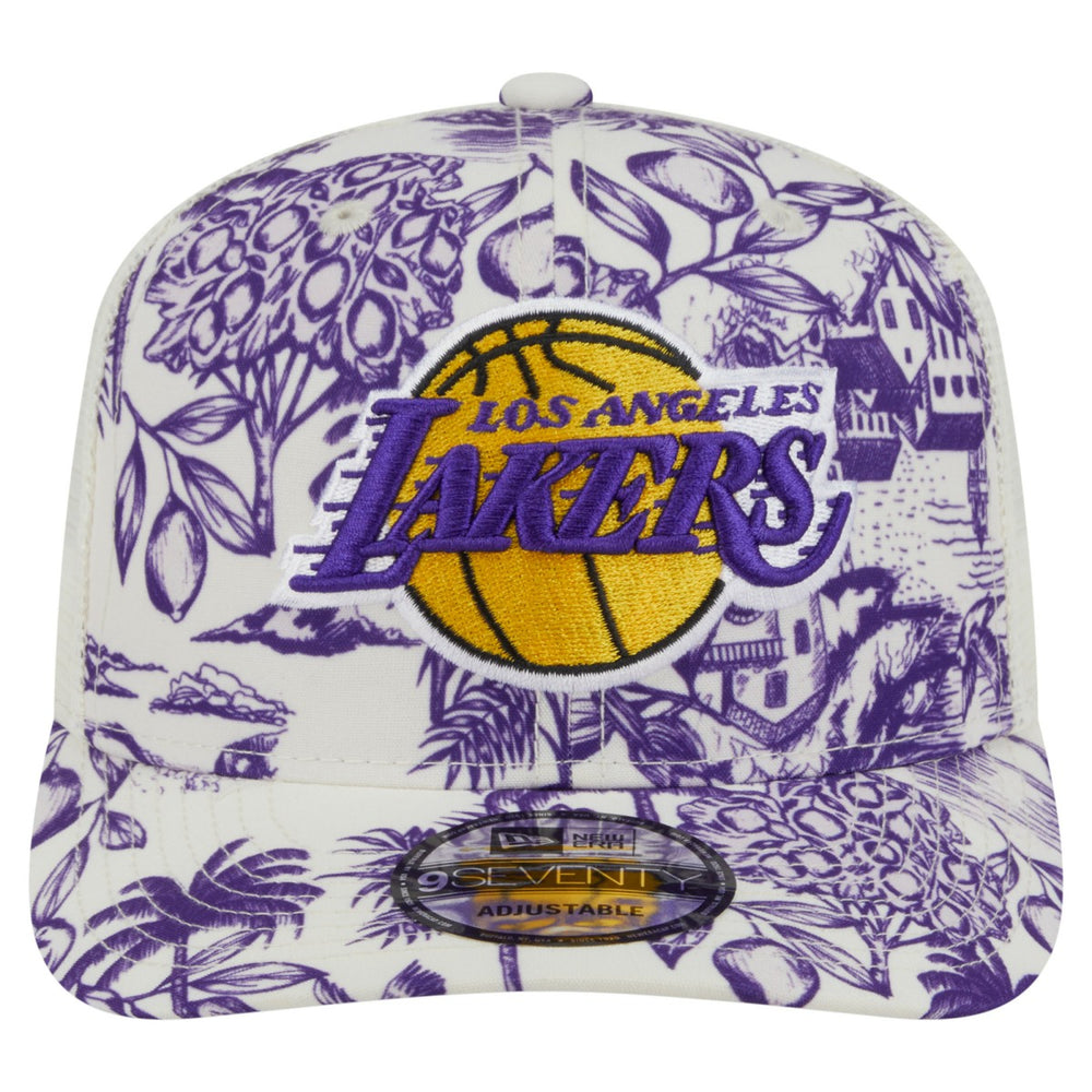 Los Angeles Lakers Lemon Tree 9SEVENTY Adjustable Hat - White on sale