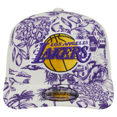Los Angeles Lakers Lemon Tree 9SEVENTY Adjustable Hat - White on sale