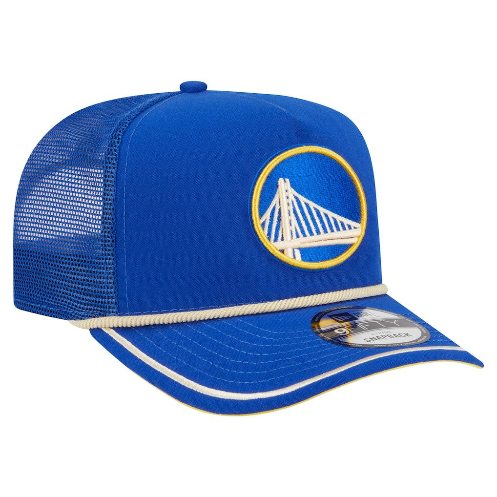 Golden State Warriors Vintage Team Rope A-Frame 9FIFTY Snapback Hat sale - Royal sale