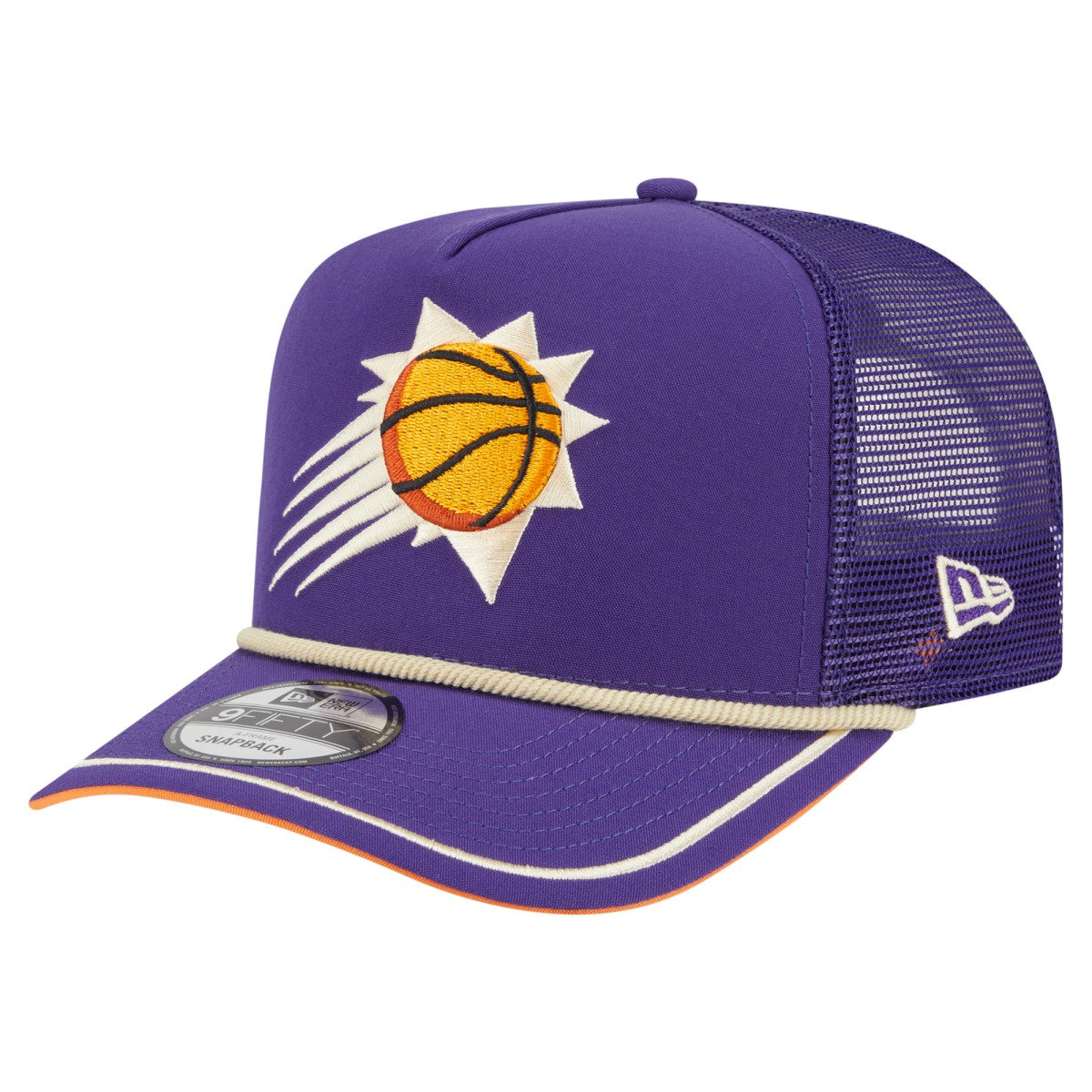 Phoenix Suns Vintage Team Rope A-Frame 9FIFTY Snapback Hat - Purple online