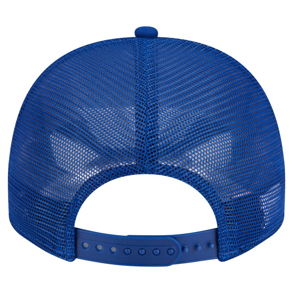 New York Rangers New Era Vintage Team Rope A-Frame 9FIFTY Snapback Hat - Blue Hats