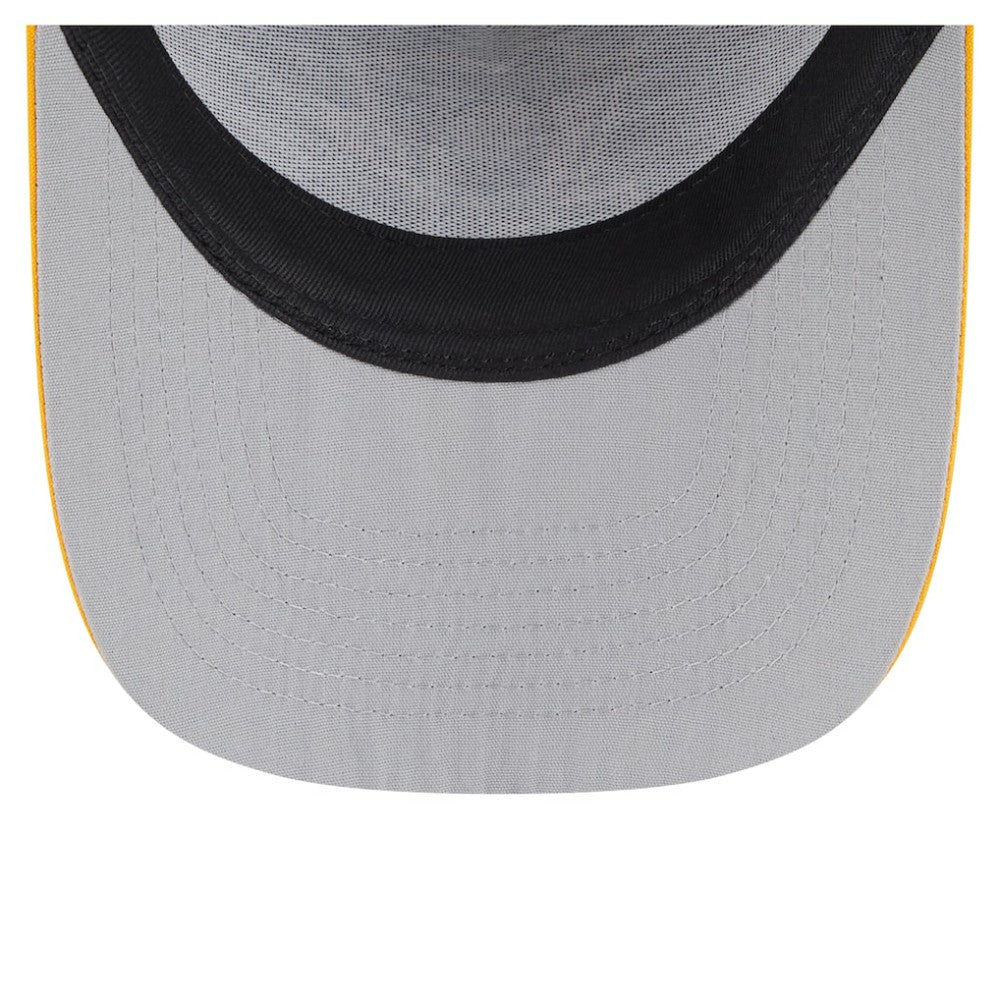 Pittsburgh Penguins New Era Vintage Team Rope A-Frame 9FIFTY Snapback Hat - Black Hats