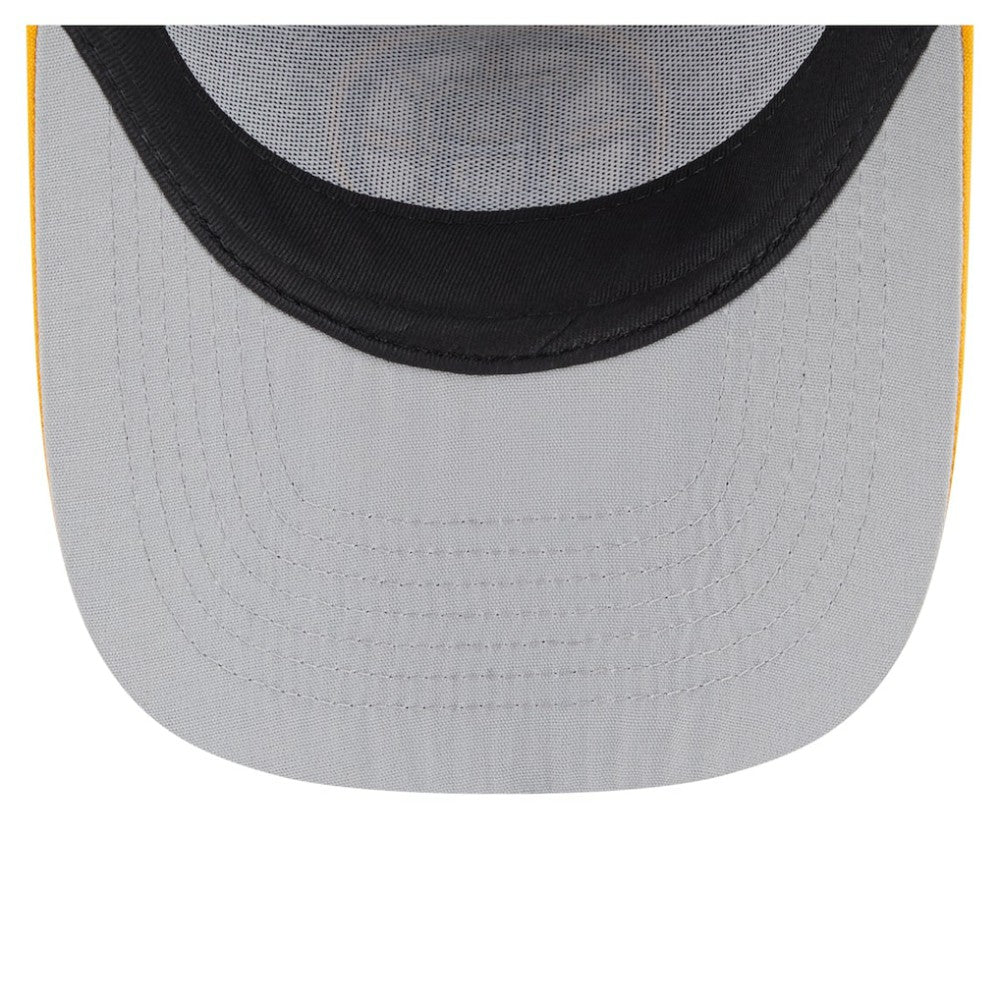 Boston Bruins New Era Vintage Team Rope A-Frame 9FIFTY Snapback Hat - Black Hats