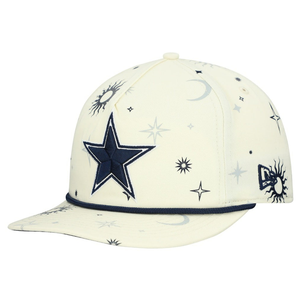 Dallas Cowboys New Era Celestial Golfer Snapback Hat - Stone online