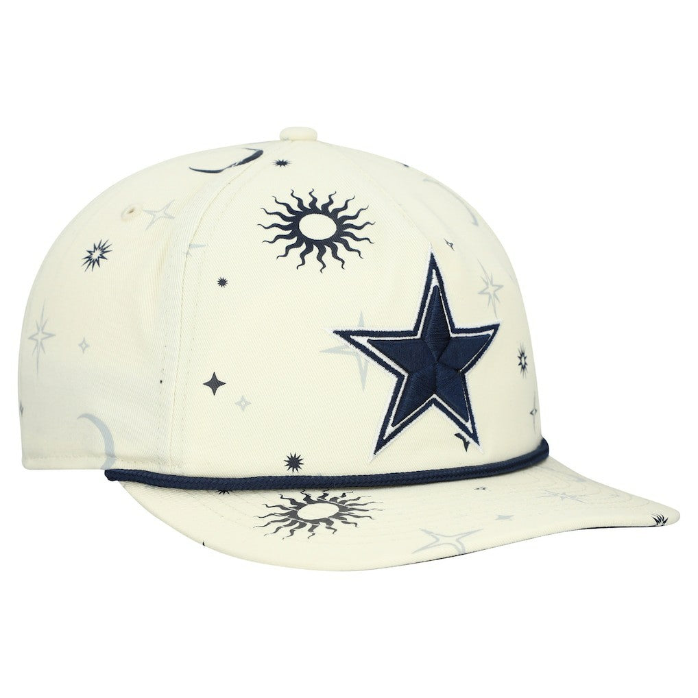 Dallas Cowboys New Era Celestial Golfer Snapback Hat - Stone online