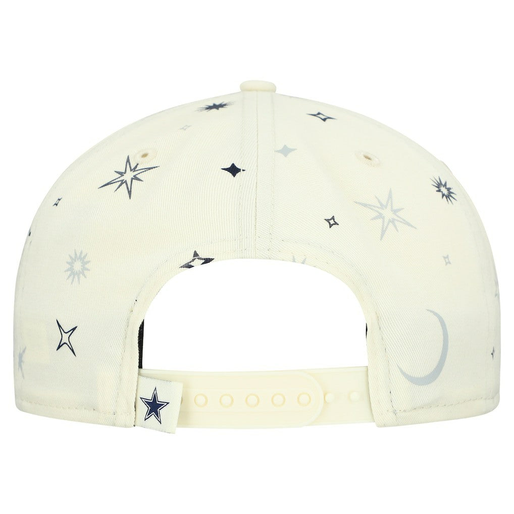 Dallas Cowboys New Era Celestial Golfer Snapback Hat - Stone online