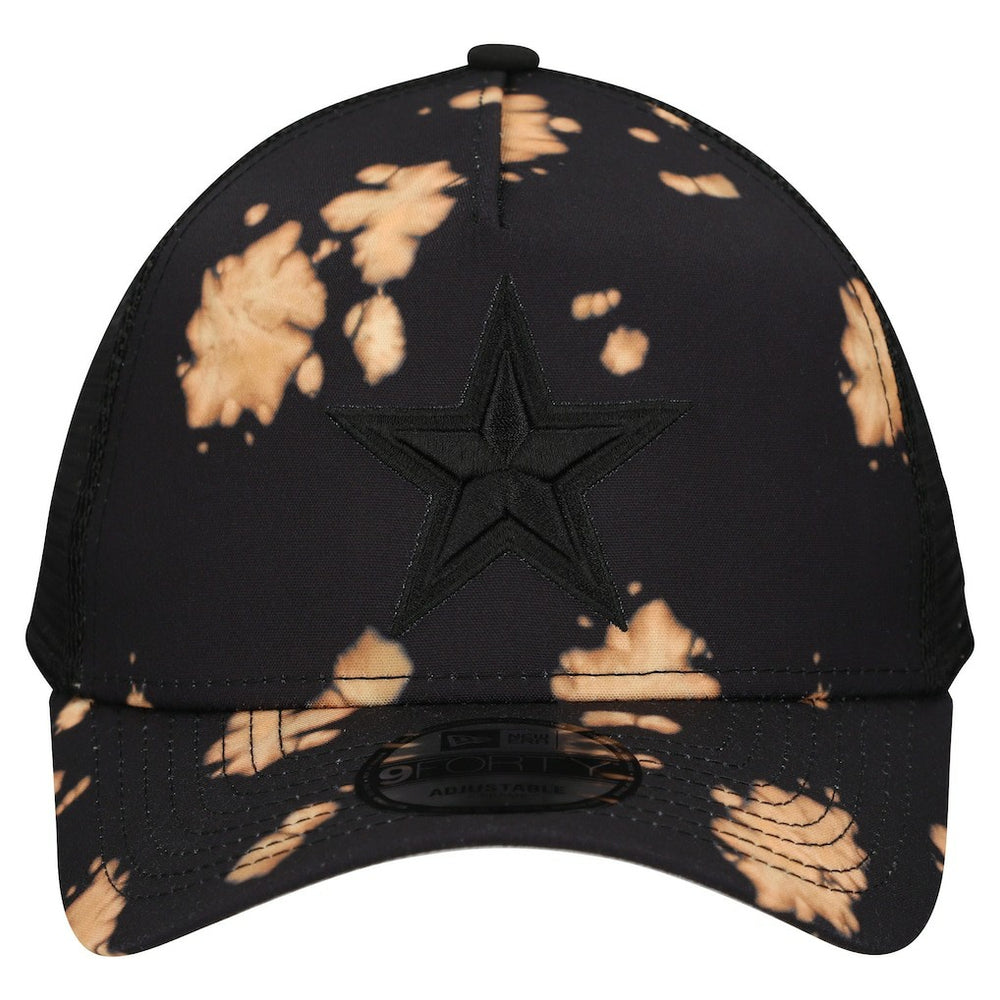 Dallas Cowboys New Era Bleached 9FORTY A-Frame Adjustable Hat - Black online