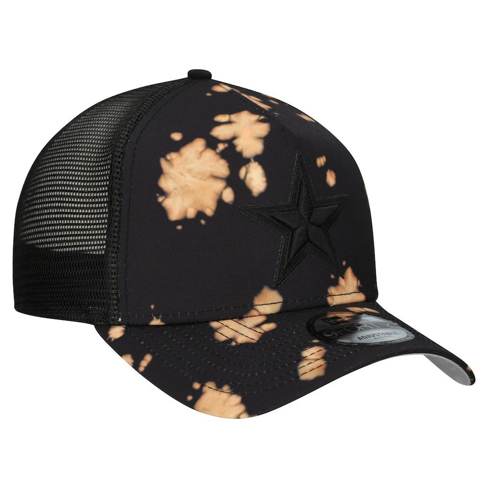 Dallas Cowboys New Era Bleached 9FORTY A-Frame Adjustable Hat - Black online