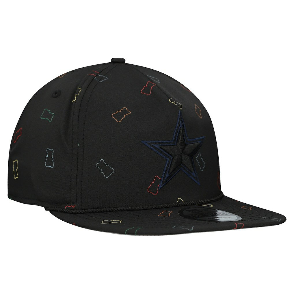 Dallas Cowboys New Era Gummy Golfer Snapback Hat - Black cheap