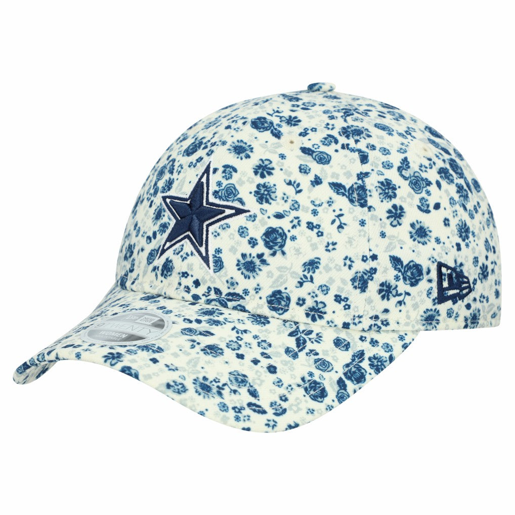 Dallas Cowboys New Era Women's Ditzy 9TWENTY Adjustable Hat - Cream outlet