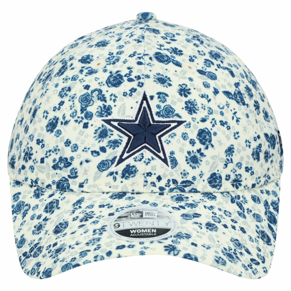 Dallas Cowboys New Era Women's Ditzy 9TWENTY Adjustable Hat - Cream outlet