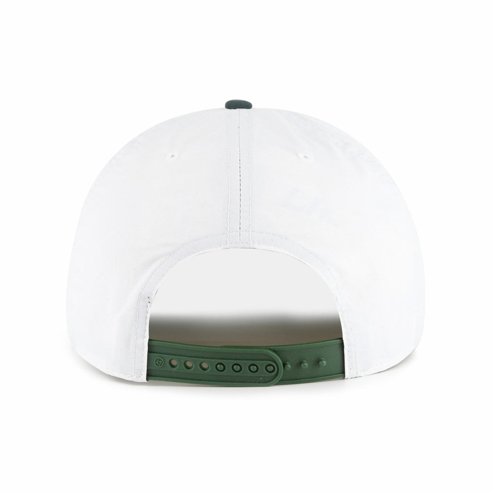 Milwaukee Bucks '47 Tribute Two-Tone Hitch Adjustable Hat - White/Hunter Green shop