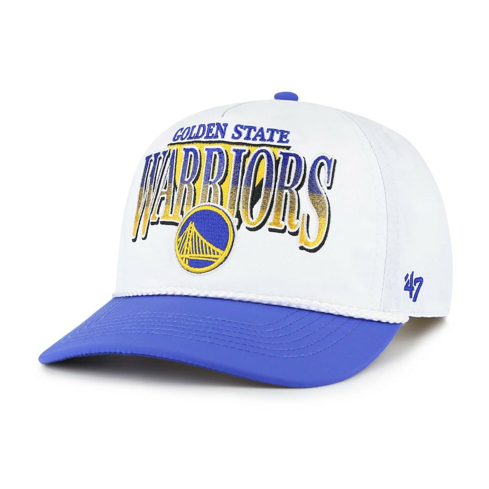 Golden State Warriors '47 Tribute Two-Tone Hitch Adjustable Hat sale - White/Royal outlet