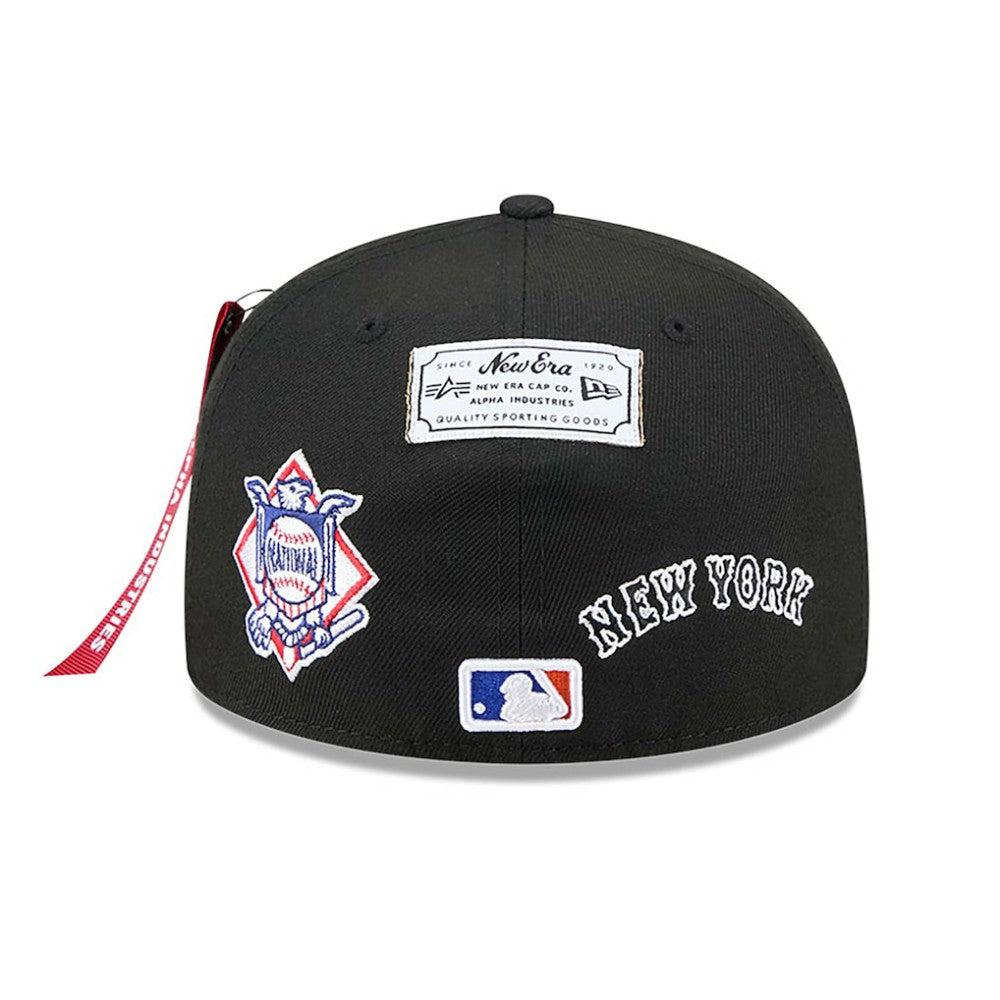 New York Mets x Alpha Industries 59FIFTY Fitted Hat Black