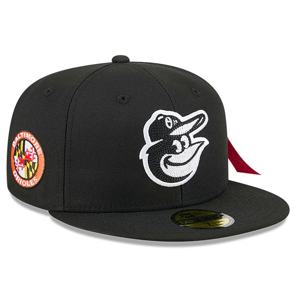 Baltimore Orioles x Alpha Industries 59FIFTY Fitted Hat Black