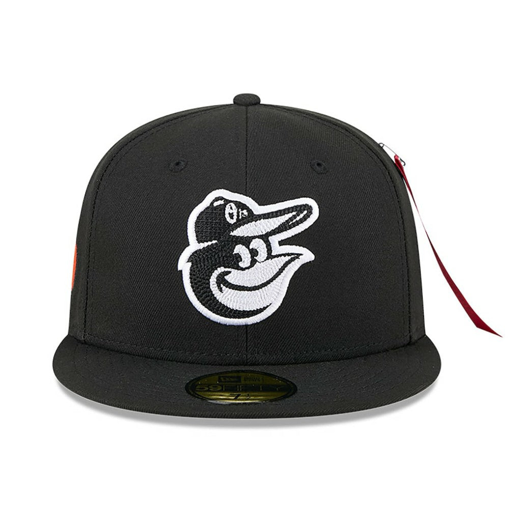 Baltimore Orioles x Alpha Industries 59FIFTY Fitted Hat Black