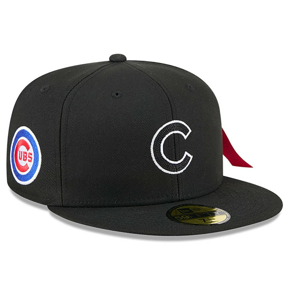 Chicago Cubs x Alpha Industries 59FIFTY Fitted Hat Black