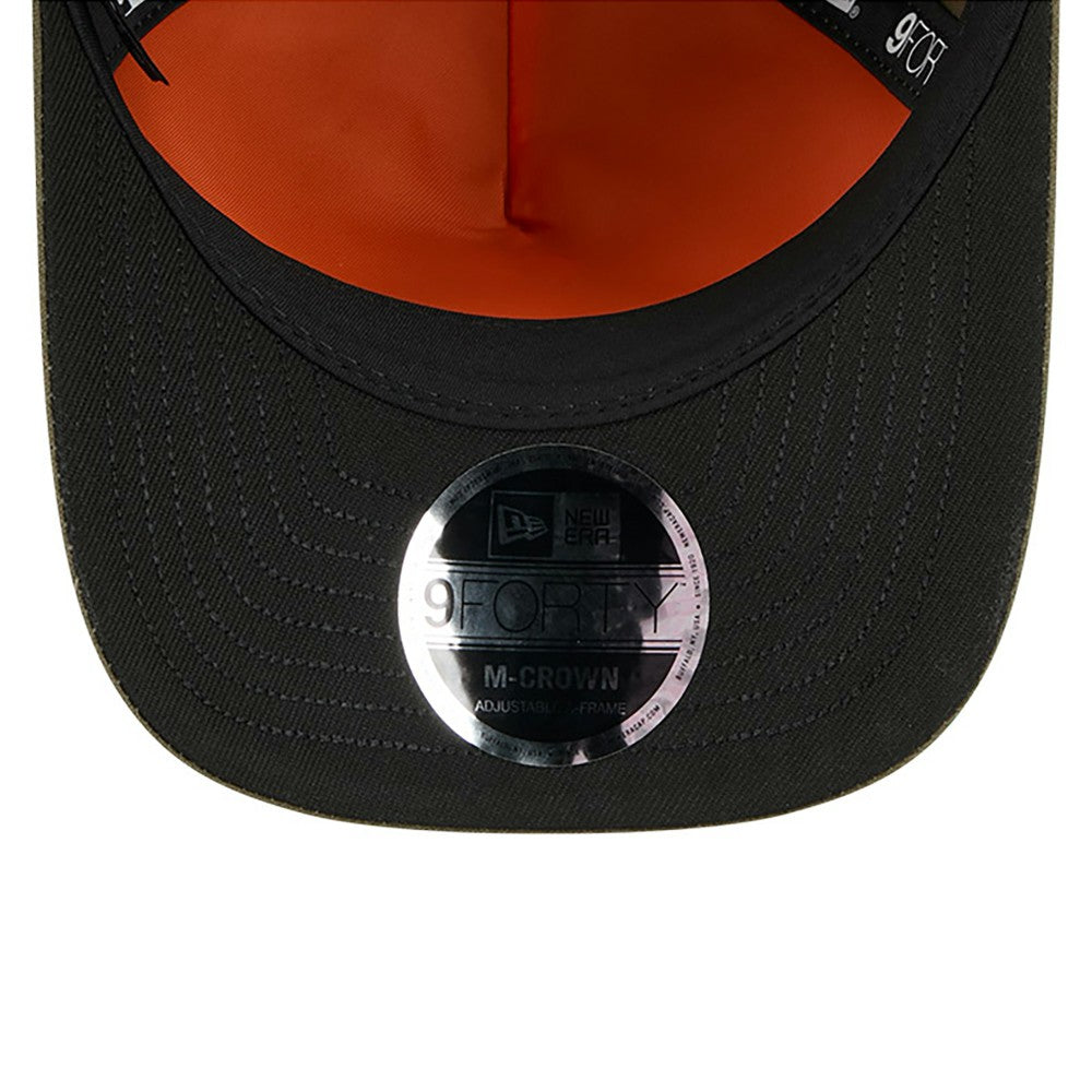 Los Angeles Angels x Alpha Industries A-Frame 9FORTY Adjustable Hat Olive