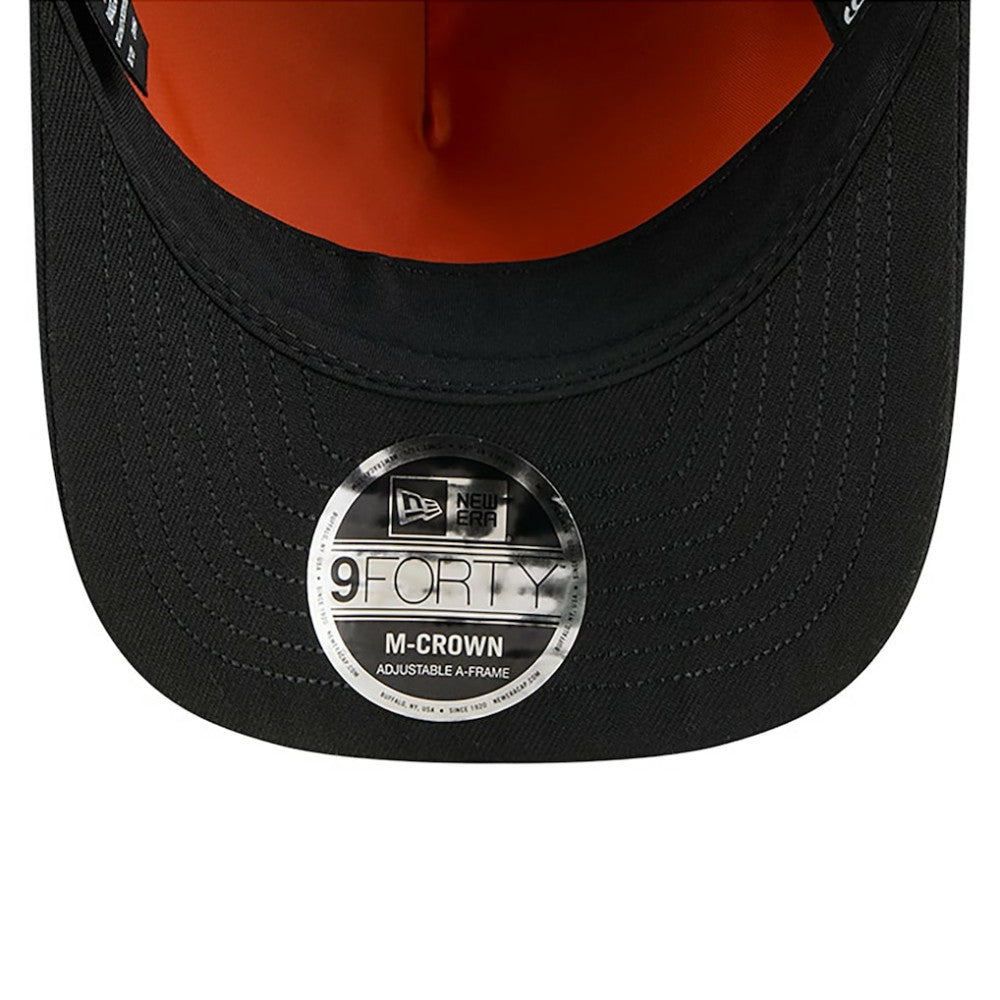 Atlanta Braves x Alpha Industries A-Frame 9FORTY Adjustable Hat Black