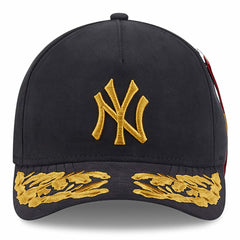 New York Yankees x Alpha Industries A-Frame 9FORTY Adjustable Hat Black