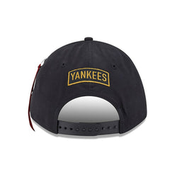New York Yankees x Alpha Industries A-Frame 9FORTY Adjustable Hat Black